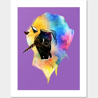 Rainbow Unicorn Posters and Art